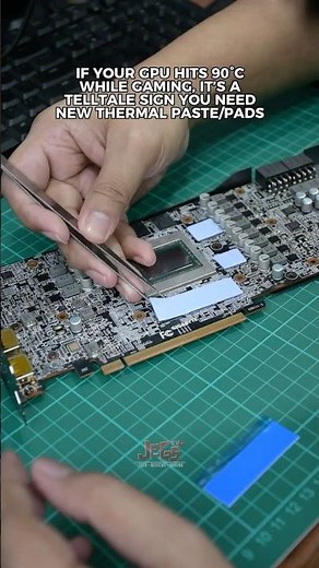 This is your sign to replace your old GPU's Thermal Paste/Pad #gpu #thermalpaste #thermalpad