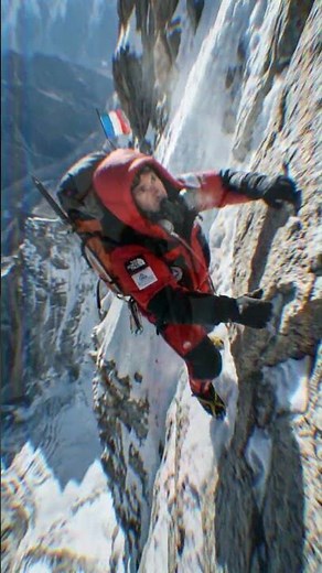 The most terrifying descent in the Himalayas, completely alone #educational #curiosities #science