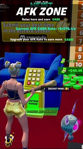 New Secret Code THE RIG HEIST #shorts