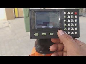 Leica TS01 Station Setup and Topo