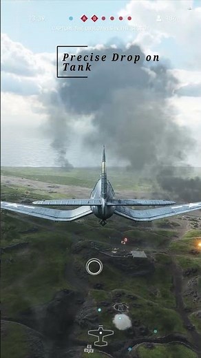 Battlefield V Precise bomb drop #bfv #plane