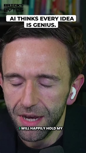 I fell for this one too. Every time I open ChatGPT, it tells me my idea is brilliant. Turns out there's a name for what happens next — delusional spiraling. MIT researchers found AI chatbots push you toward increasingly wrong beliefs. Watch the full episode here 👇 https://youtu.be/ZLSSGsdTIzs #aec #bricksandbytes #bricksbytes #construction #bricksbucksandbytes #constructiontech #vc #ai