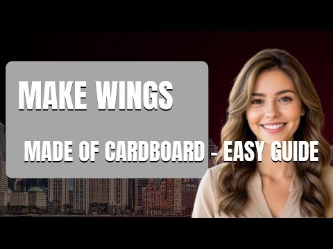 How To Make Wings Made Of Cardboard Easy Guide