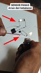 12K views · 131 reactions | idea for making an electronic heat sensor circuit #reel #tutorial #idea | Rizki Craft | Facebook