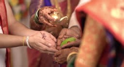 Hindu or Indian wedding ritual and wedding ceremony