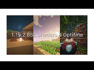 how to install BSL shaders and optifine for 1.15.2 (STILL WORKS FOR 1.18)
