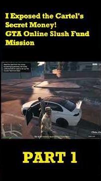 I Exposed the Cartel's Secret Money! 💰😱 GTA Online Slush Fund Mission PART 1