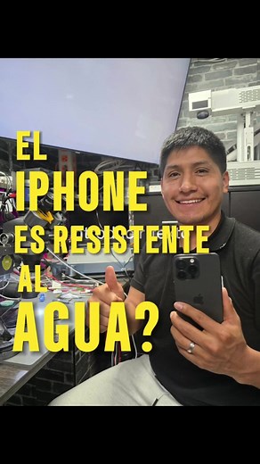 ¿Crees que tu iphone es resistente al agua? mira este video y averigualo 😉 ❗️SOMOS H-STORE❗️ tu iphone en buenas manos👍✅️ #huancayo #hstore #reparacion #viral #tendencia