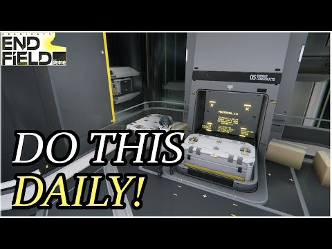 [AKEF] Things to do DAILY NOW | Arknights: Endfield