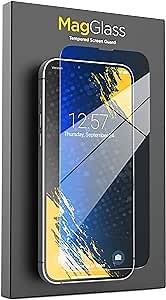 magglass Anti-Glare Matte Screen Protector Compatible with iPhone 14 Tempered Glass - Fingerprint/Smudge Proof Full Coverage Display Guard (Blue Light)