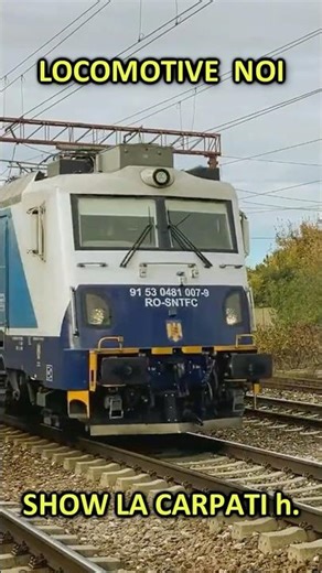 Locomotive PNRR fac show la halta Carpati #railway #rail #trainspotting #railroad #train #travel