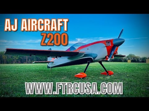 AJ AIRCRAFT Z200- KRIS BARTON-FULL THROTTLE RC