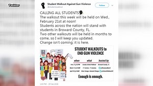 Texas school not allowing student demonstrations amid national call for walk outs