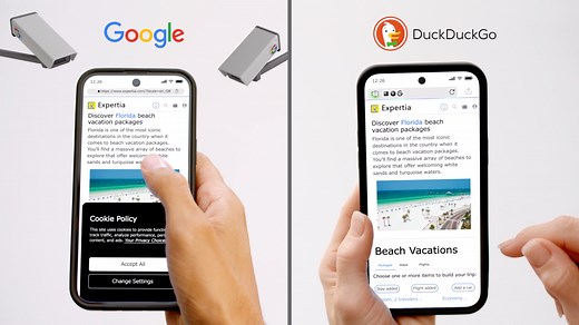 10K views · 716 reactions | Excited to reveal our new TV ad campaign, launching nationwide in the US today! Share to let friends know why they should switch from Google to DuckDuckGo on all devices. | DuckDuckGo | Facebook