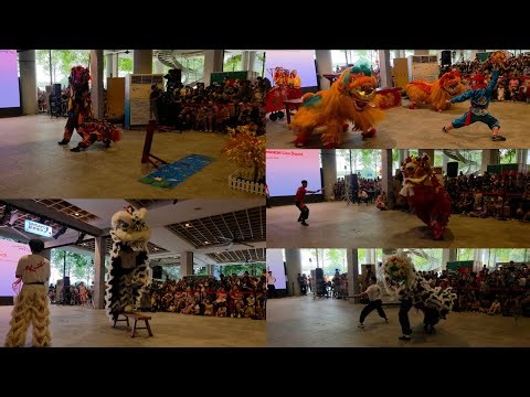 新加坡华族文化中心 Singapore Chinese Cultural Centre Traditional Lion Dance & Hakka Qilin Performances
