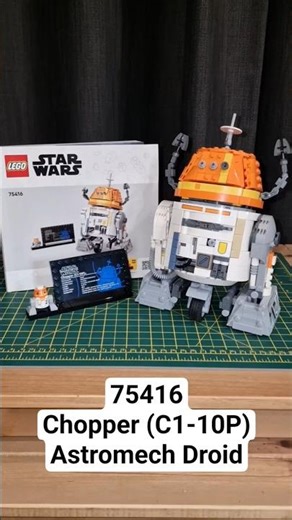 Lego Star Wars 75416 - Chopper (C1-10P) Astromech Droid - Speed Build #lego #starwars #legochopper
