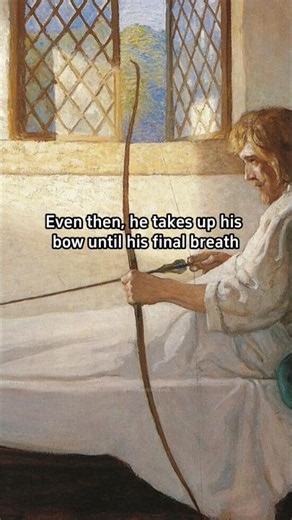N. C. Wyeth's The Passing of Robin Hood #history #art #painting