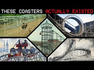 10 Old, Strange, TERRIFYING Roller Coasters