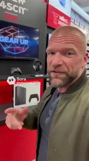 The Game aka HHH at GameStop