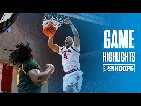 Siena vs. Indiana | Highlights | Big Ten Men's Basketball | 12/22/25