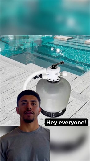 High Performance Sand Filter &amp; Pump Combo | Integrated Pump &amp; Filter Unit for Clean and Crystal Pool Water