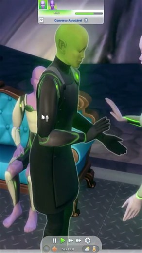 OS ALIENS DO THE SIMS 4 SÃO MEIO... #thesims4 #strikeplayer