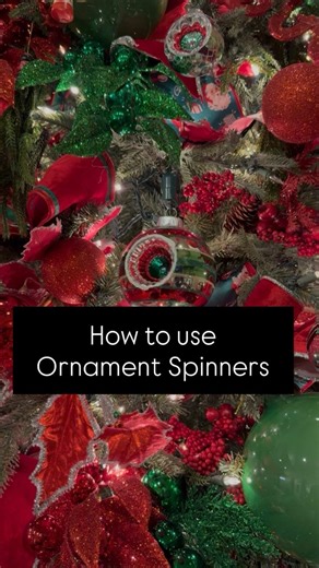 How to Use Ornament Spinners | Designs by Dylan