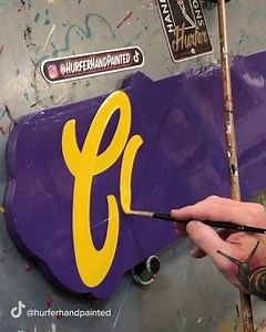 1M views · 4.6K reactions | I Can't Stop Watching This Guy Hand-Paint Signs Thanks to: https://www.tiktok.com/@hurferhandpainted https://www.instagram.com/hurferhandpainted/ | Tasty Home | Facebook