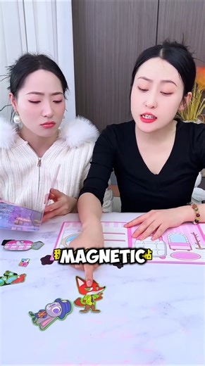 Amazing Magnetic Sticker Book 🧲🤩✨ #funny #sprunki