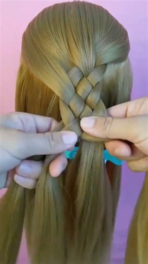 The basic technique of a five-strand braid#Compile and distribute tutorials#Hair Tying