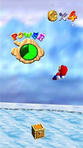 Super Mario 74 - Ice Crystal Tower Scalding Waters Speedrun