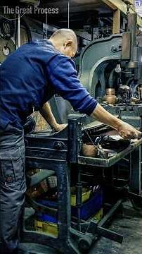 The Manufacturing Process of a Copper Teapot | Cutting Materials