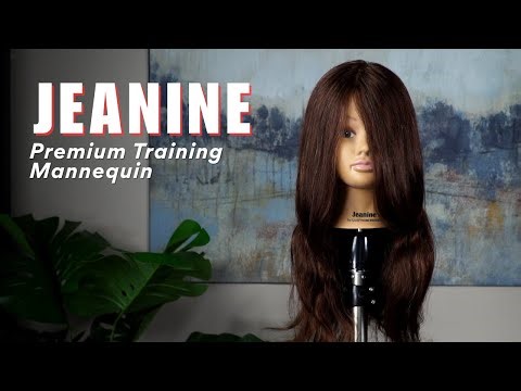 The Best Mannequin Head for Extra Long Hair, Bridal Styles & Competition Training | Jeanine by Giell