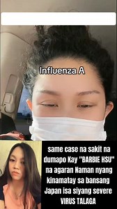 15K views · 63 reactions | Influenza A鹿 Ang kumitil sa Buhay ng ating idol na si San-chai !!! na napunta na sa (pneumonia) dhil sa complication hindi Basta flu lang isa syang severe virus na pwede ikapahamak ng Buhay mo Get well soon mam and R.i.p Barbie凉️凉 #influenza #virus #viralreelsfb #trendingnow #algorithm #metaverse | Que Abarquez Lucille Joyce | Facebook