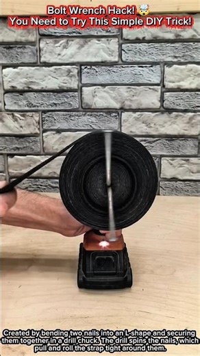 Bolt Wrench Hack! 🤯 You Need to Try This Simple DIY Trick!