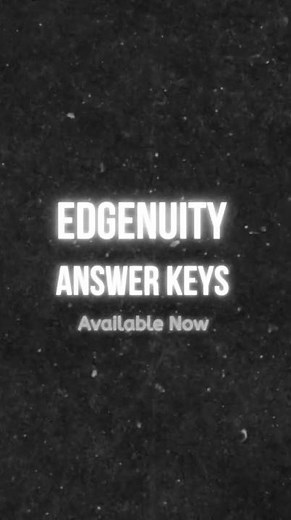 Edgenuity answers keys available #edgenuity #academicwriting #studywithme #studytips