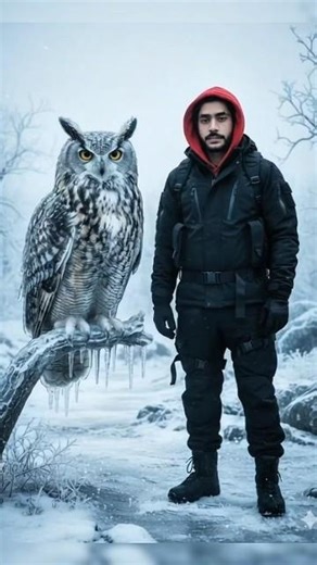 Wise Owl Frozen Solid – Hammer Rescue in Snowy Forest! 🦉❄️ Grateful Fly-Off #owlette #shorts