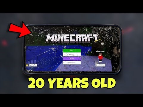 Can Minecraft Run on a 20-Year-Old Phone?😱| ONLY 1GB RAM
