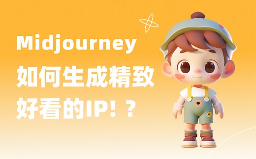 大家都在蹲的IP卡通形象教程来啦~用这个方法生成的IP是真的好看！