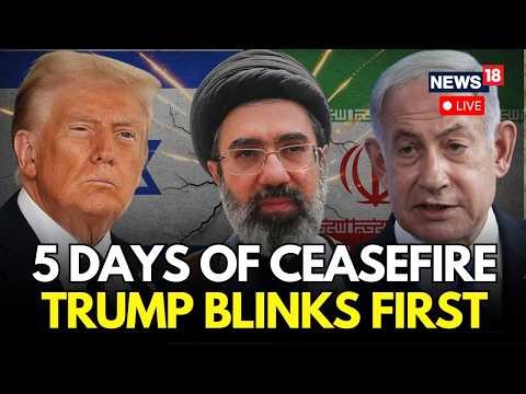 Iran-US-Israel CEASEFIRE ANNOUNCED: "No Strikes Against Iran Power Plants For 5 Days", Says Trump