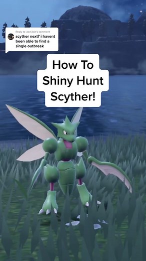 How to Shiny Hunt Scyther using the Outbreak Method in Scarlet and Violet