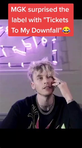 MGK surprised the label with