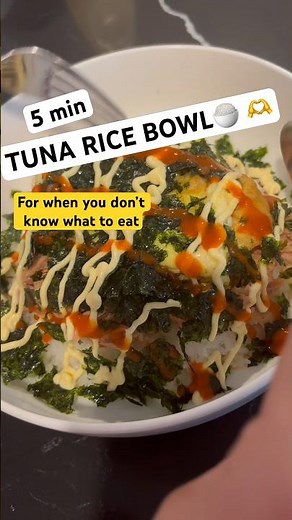 Tuna Rice Bowl || Quick & Easy Tutorial