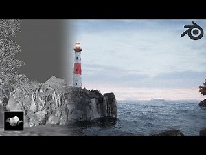Creating a Serene Lighthouse Scene with Blender