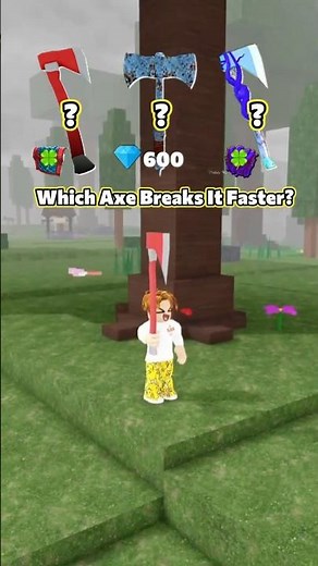 The Fastest Axe? 🪓