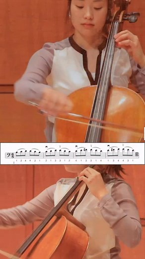 This exercise is great for developing a continuous vibrato that ﬂows from ﬁnger to ﬁnger. Exercise from CelloMind performed by @jiyejkim. Visit link in bio for more information and to order your copy. . . . #violin #cello #viola #doublebass #cellomind #vibrato #classicalmusic #cellopractice | PracticeMind