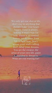 126K views · 2.7K reactions | We only get one shot at life, don’t...