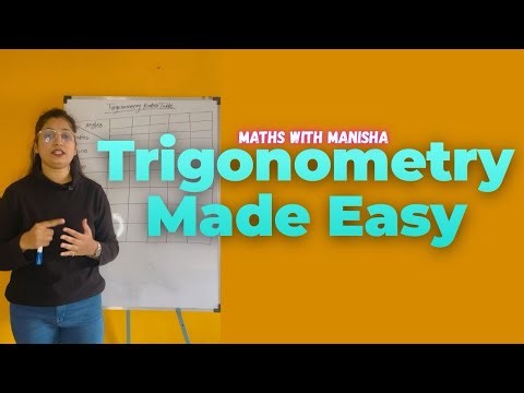 Trigonometry Ratio Table Easy Tricks | Class 10th CBSE Maths