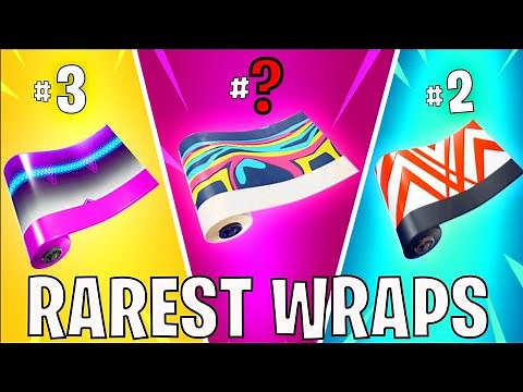 10 Rarest Wraps In Fortnite