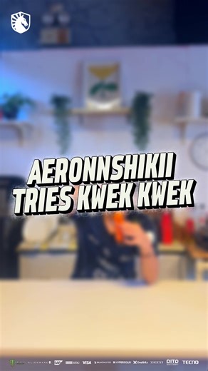 AeronnShikii tries Kwek Kwek! 👀 #LetsGoLiquid #TeamLiquidPH